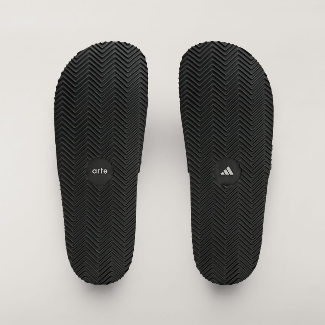 Sneakers adidas x arte Adilette Slides Core Black/ Core Black/ Core Black - IH4682
