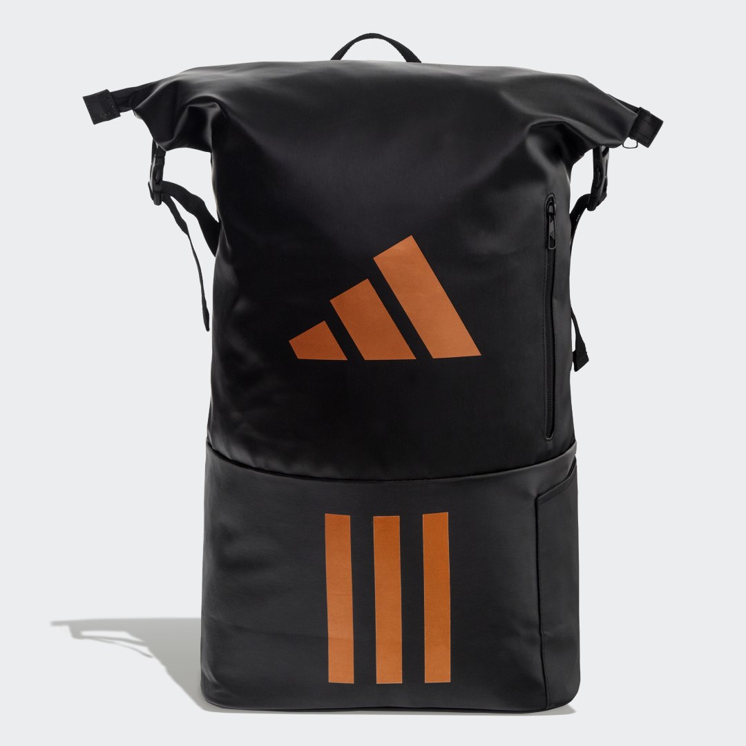 

adidas Mochila Multigame Unisex, Negro/bronze strata