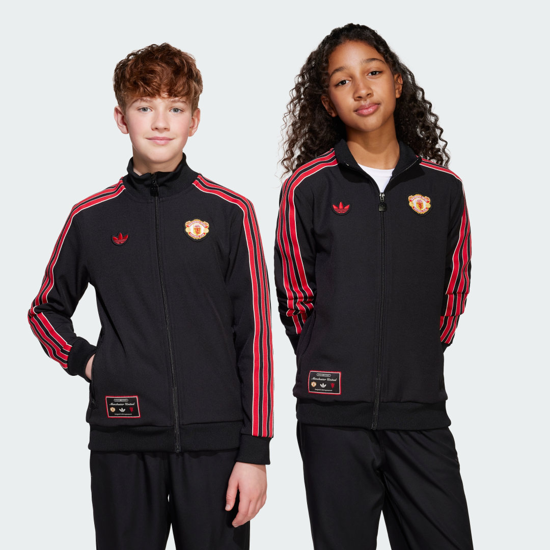 Image of Giacca da allenamento Terrace Icons Junior Manchester United FC cod002