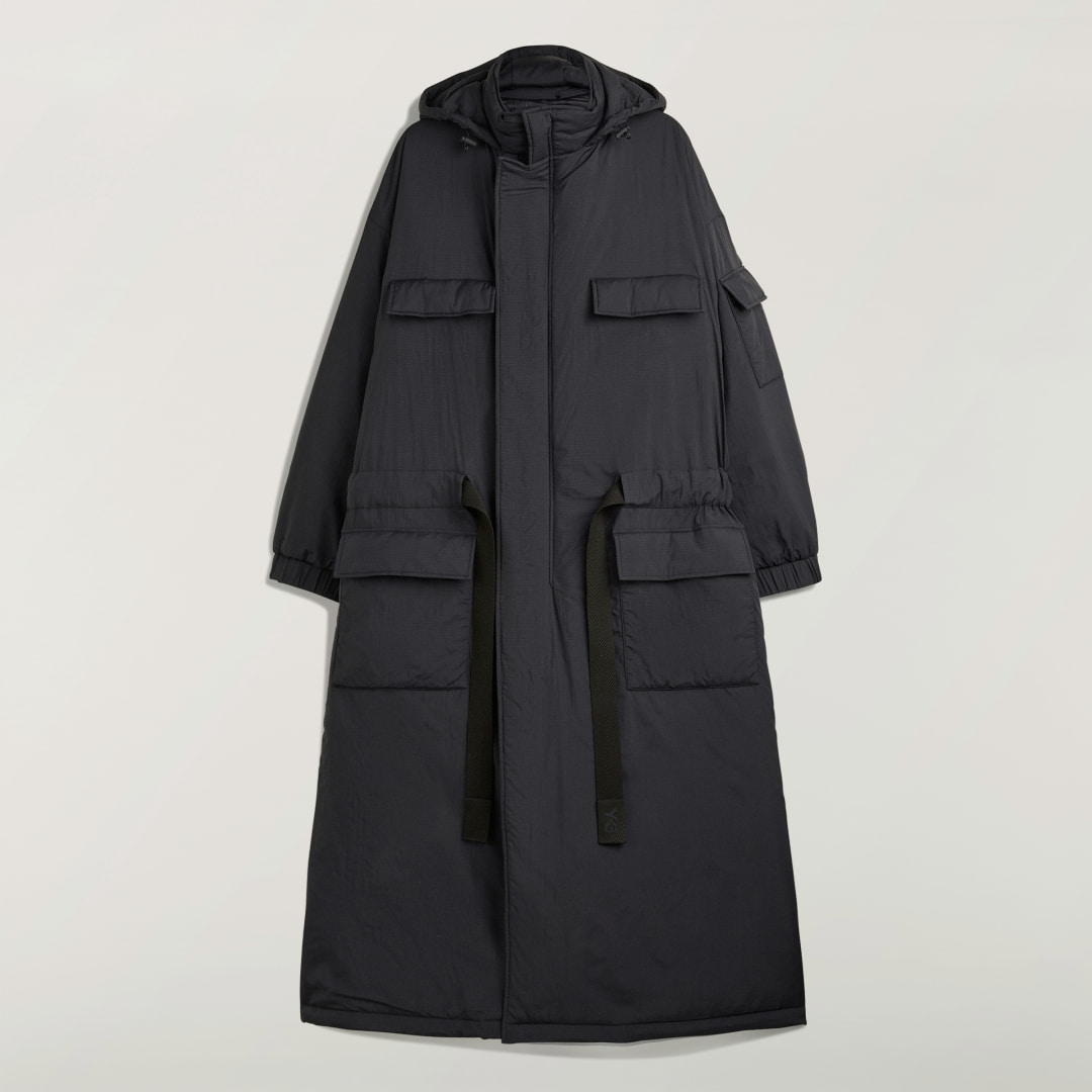 Adidas Y-3 Padded Parka met Capuchon