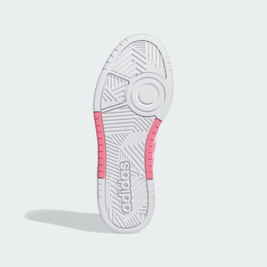 

adidas Tenis Hoops 3.0 Bold Mujer, Blanco/rosa fusion/rosa fusion
