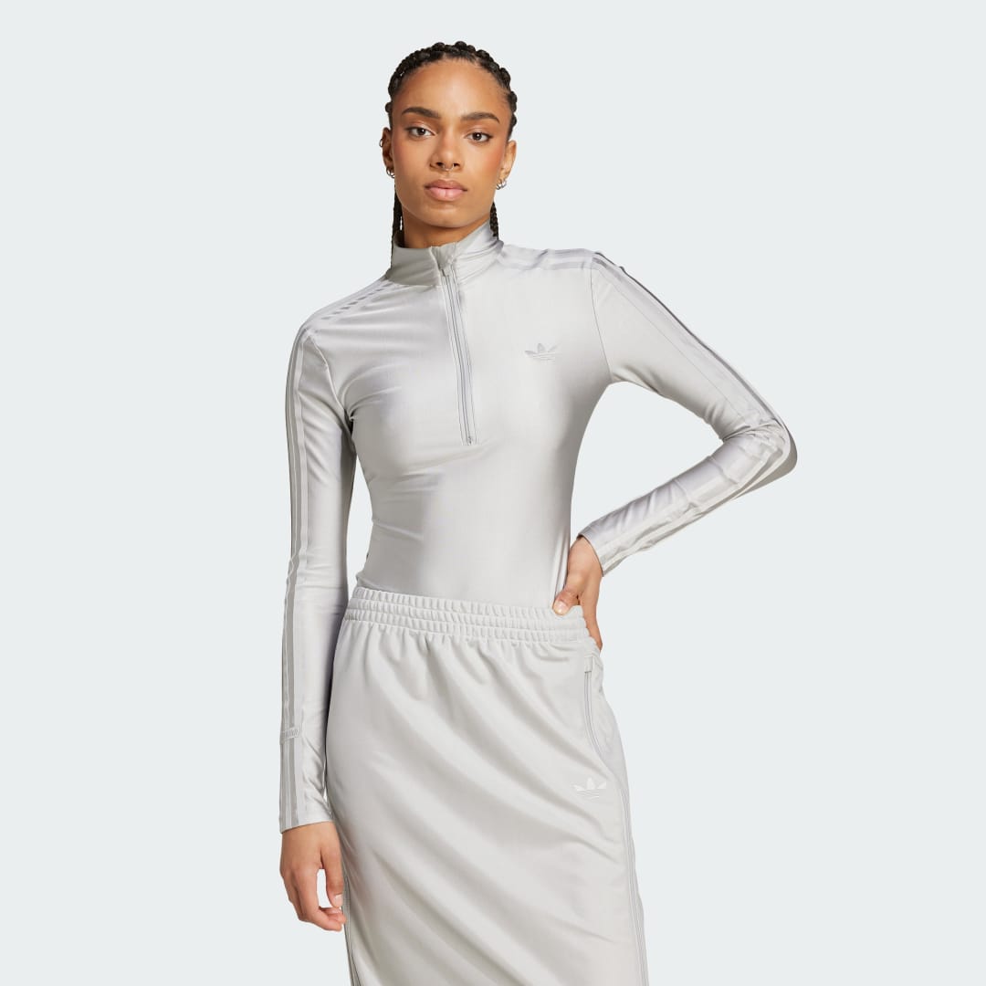 Adidas Firebird Zip-Up Bodysuit