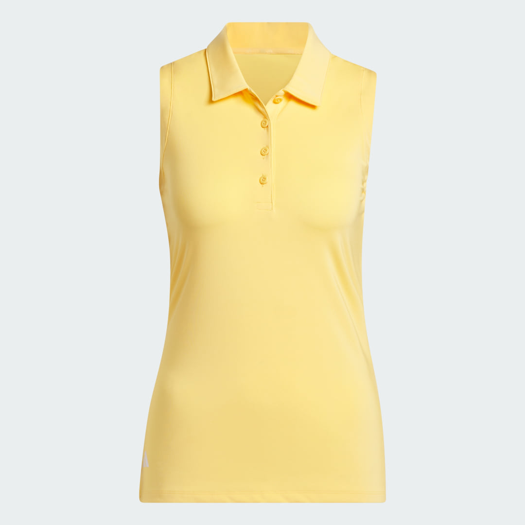 Adidas Ultimate365 Solid Mouwloos Poloshirt