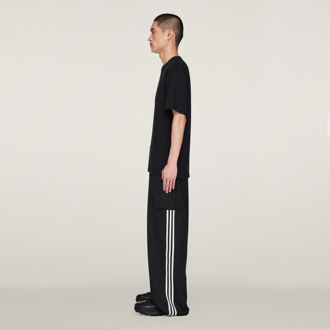Thumbnail - Y-3 Veredelte Wollhose Bein gerade geschnitten