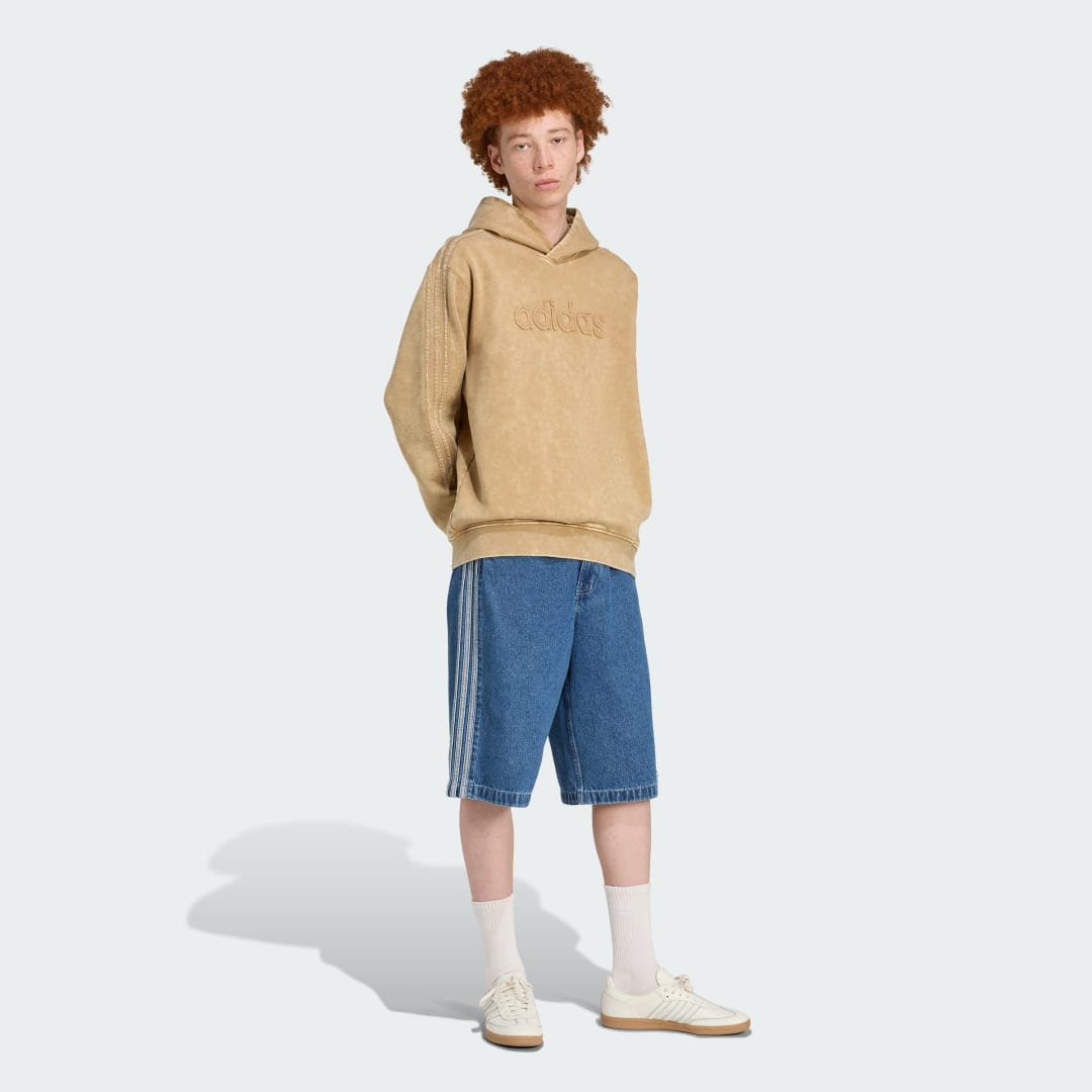 SWEAT SHIRT À CAPUCHE DÉLAVÉ - vue 3