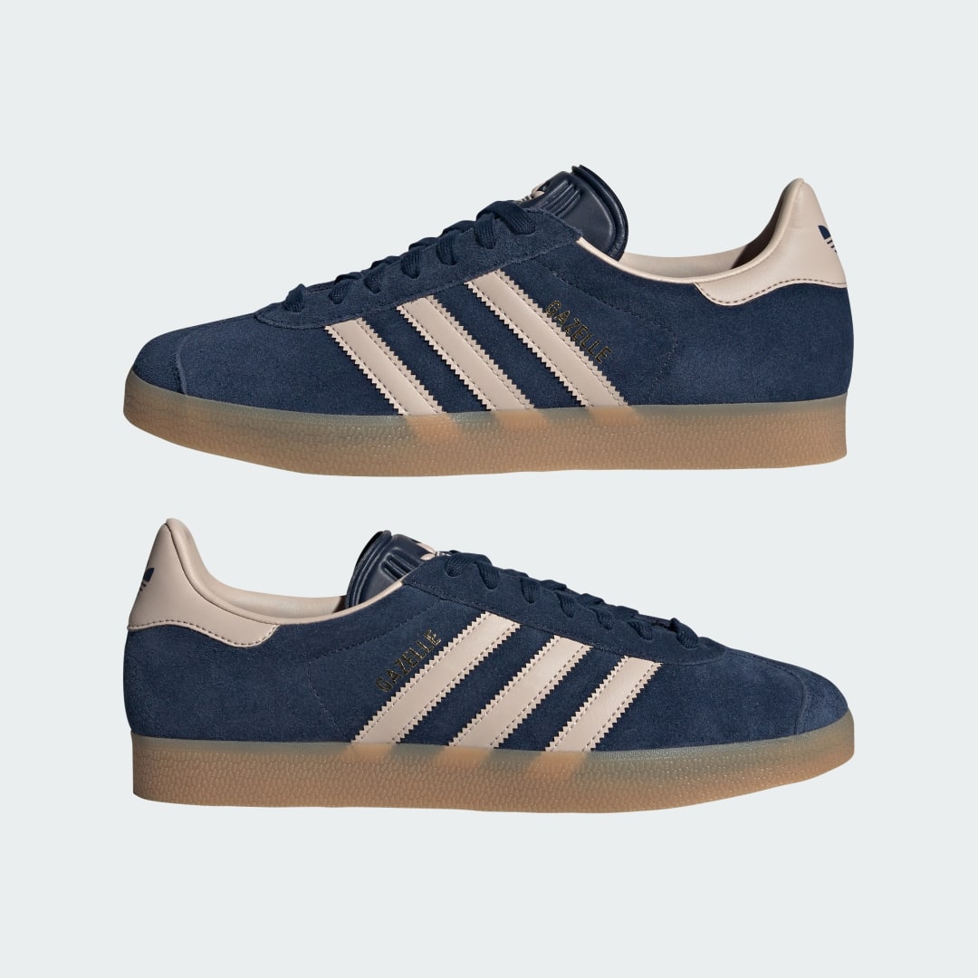 

adidas Tenis Gazelle Unisex, Night indigo/wonder taupe/gum