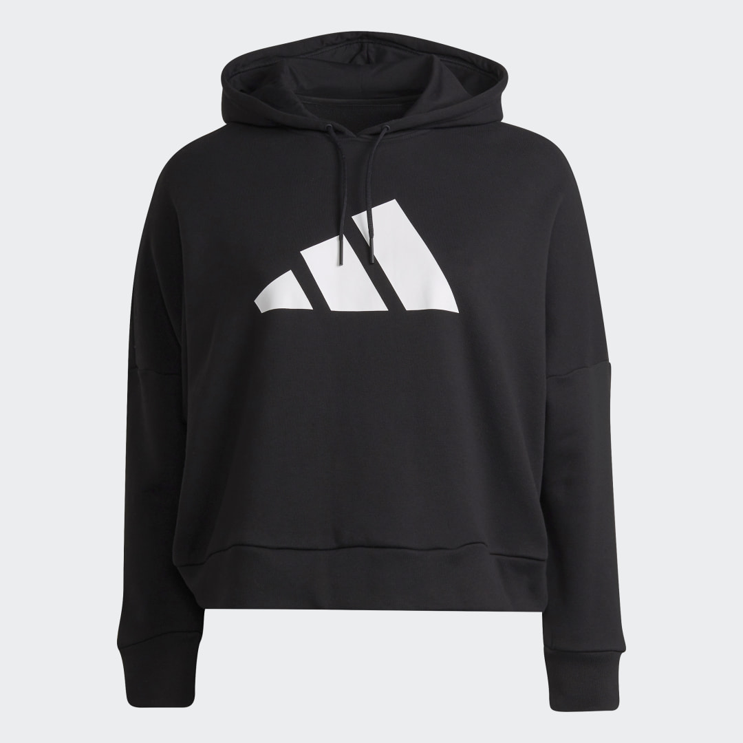 

adidas W FI 3B Hoodie Mujer, Negro