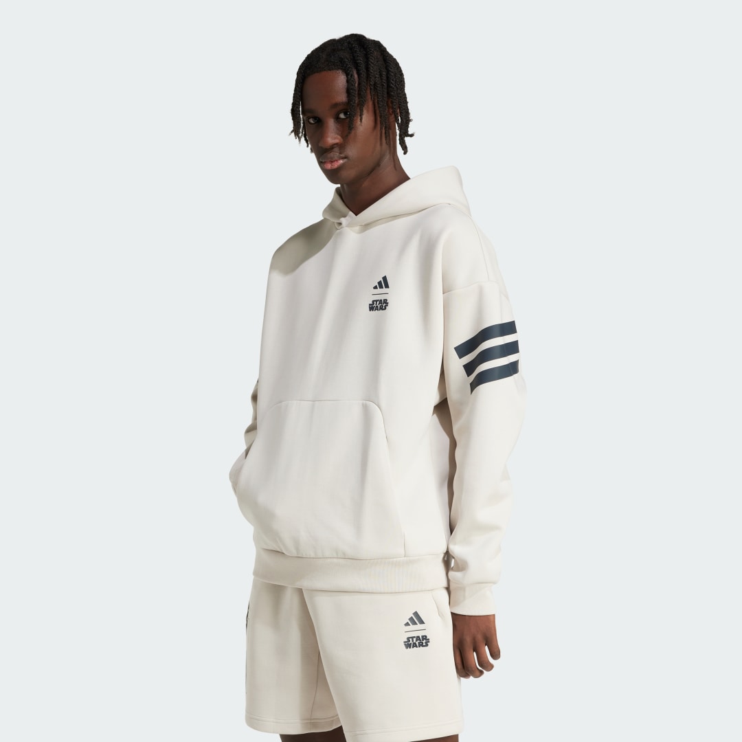 Adidas STAR WARS THE MANDALORIAN HOODIE MET GRAPHIC ACHTEROP