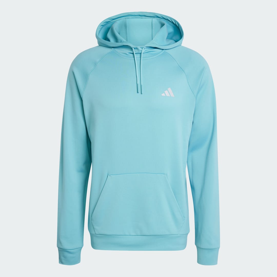 Adidas Game and Go Training Small Logo 3-Stripes Hoodie