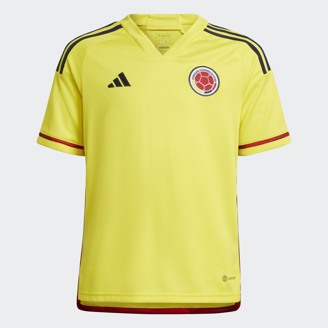 

adidas Polera Titular Selección Colombia Polera Titular Selección Colombia Niño  - Niño Fútbol, Amarillo