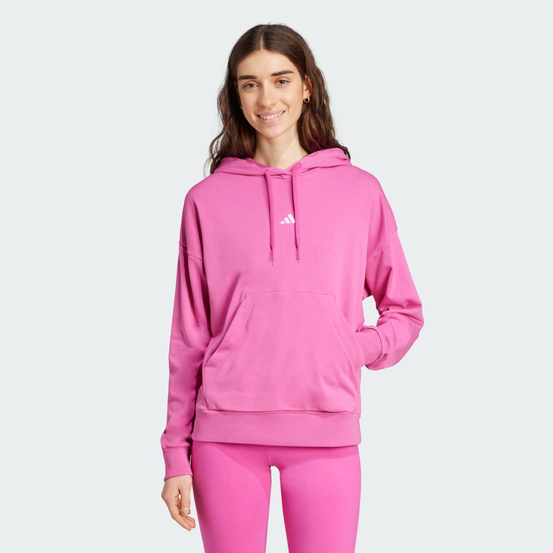 Adidas Essentials Small Logo French Terry Hoodie