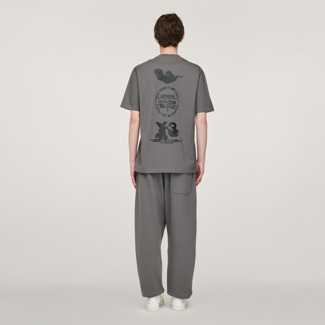Adidas Y-3 Graphic T-shirt met Korte Mouwen
