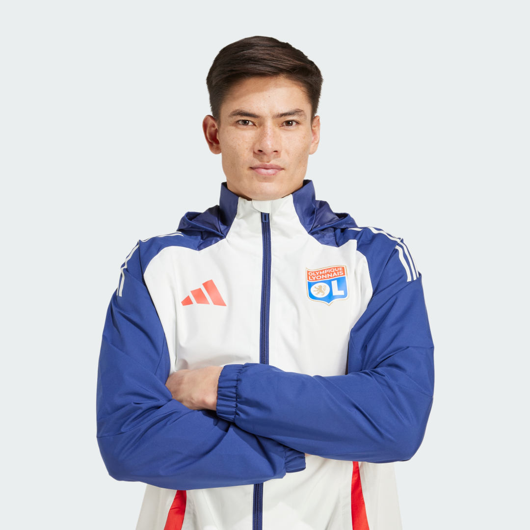 Adidas Olympique Lyonnais Tiro 24 All-Weather Jack