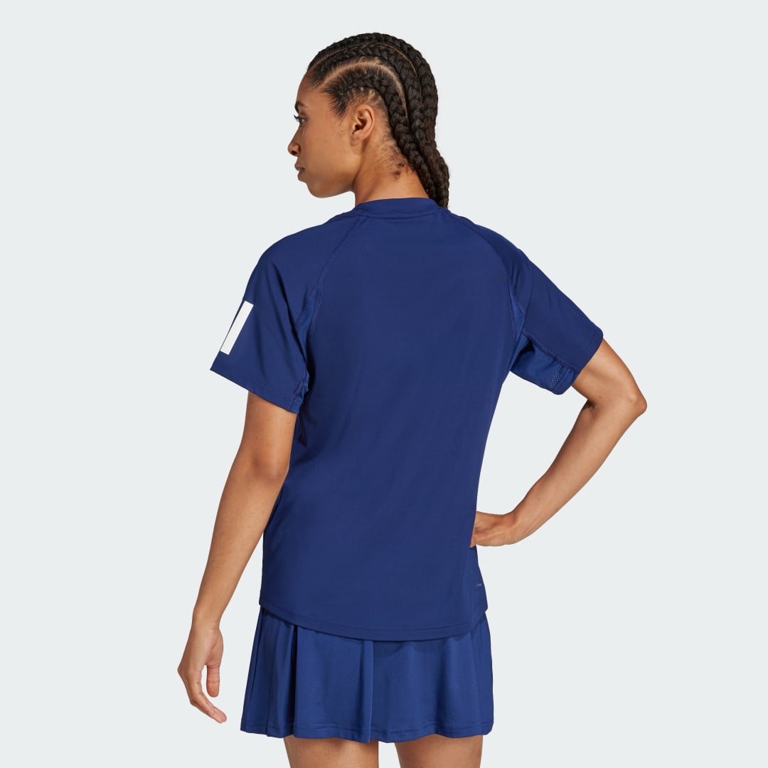Adidas Club 3-Stripes Tennis Climacool T-shirt