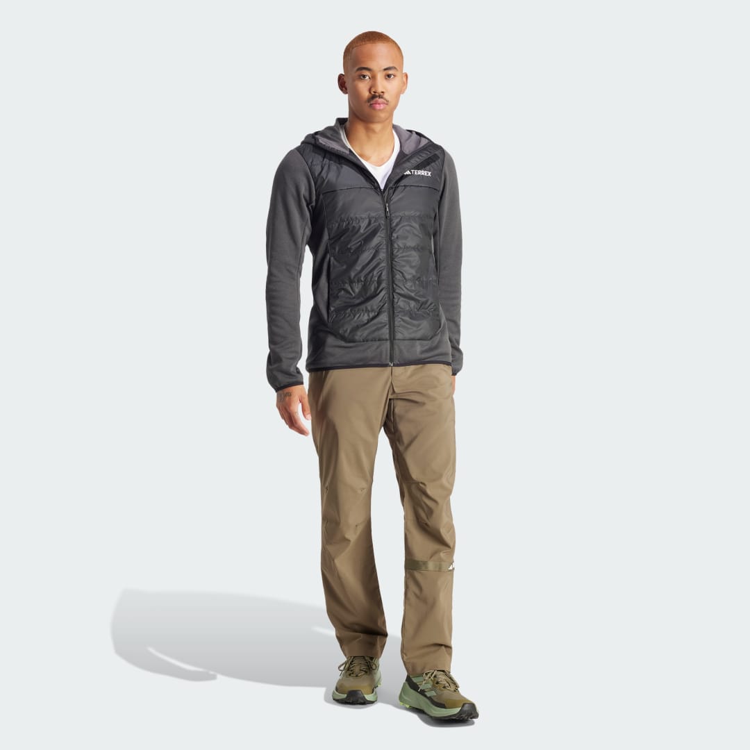 

adidas Chaqueta Térmica con Capucha Terrex Multi Hybrid Hombre, Negro
