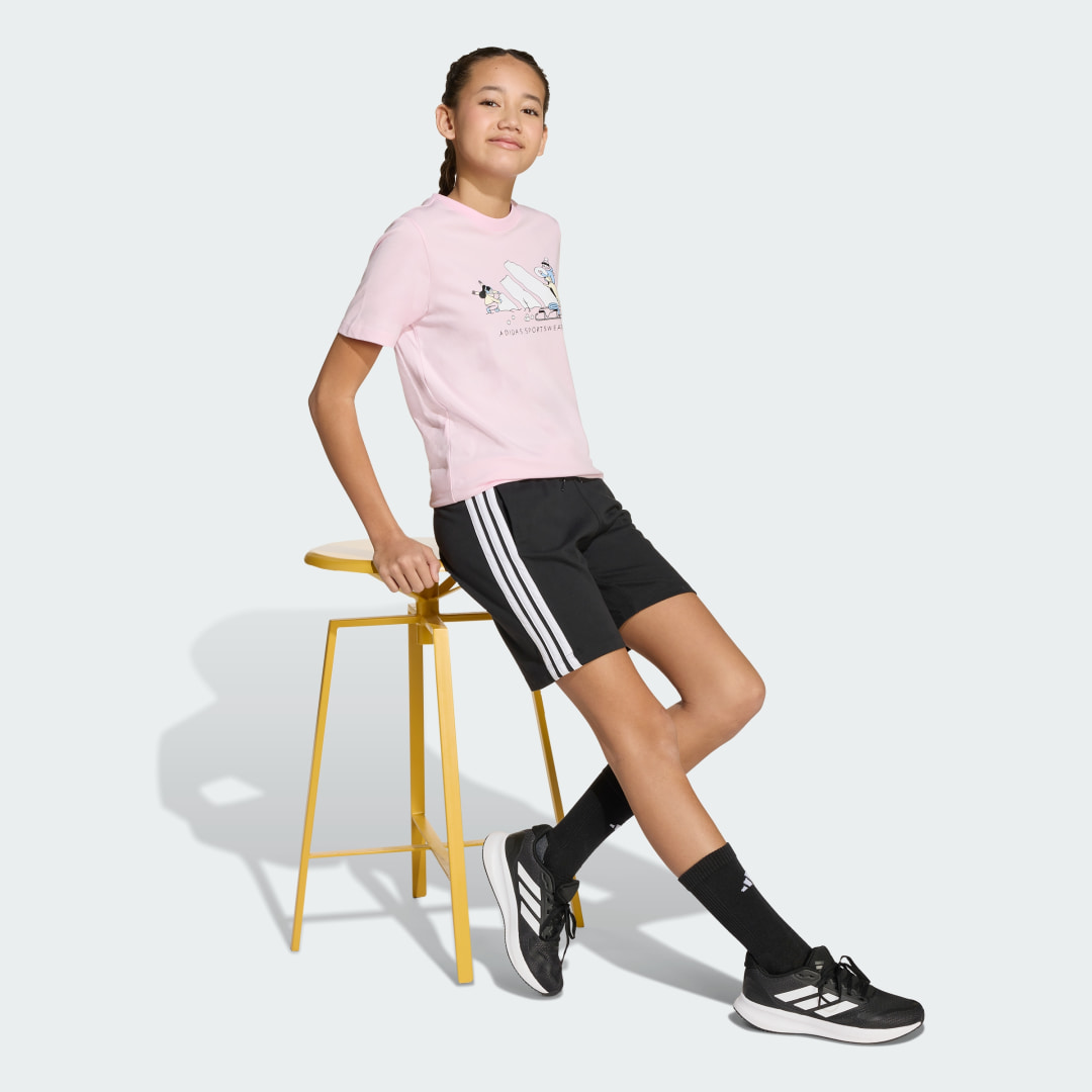 Winter Sports Graphic T Shirt Kids - vue 7