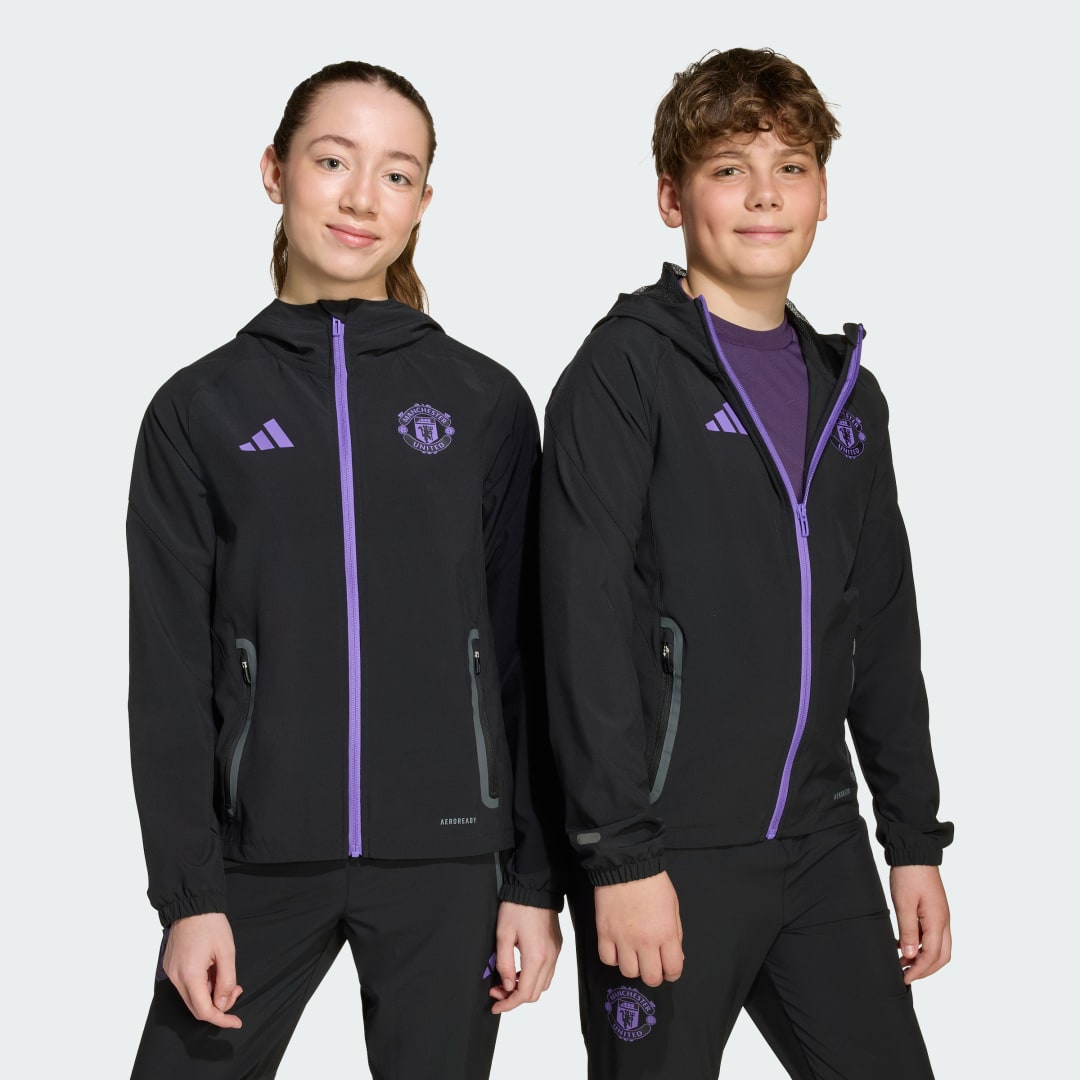 Adidas chester United Tiro 25 Competition Vis Tech Reisjack Kids