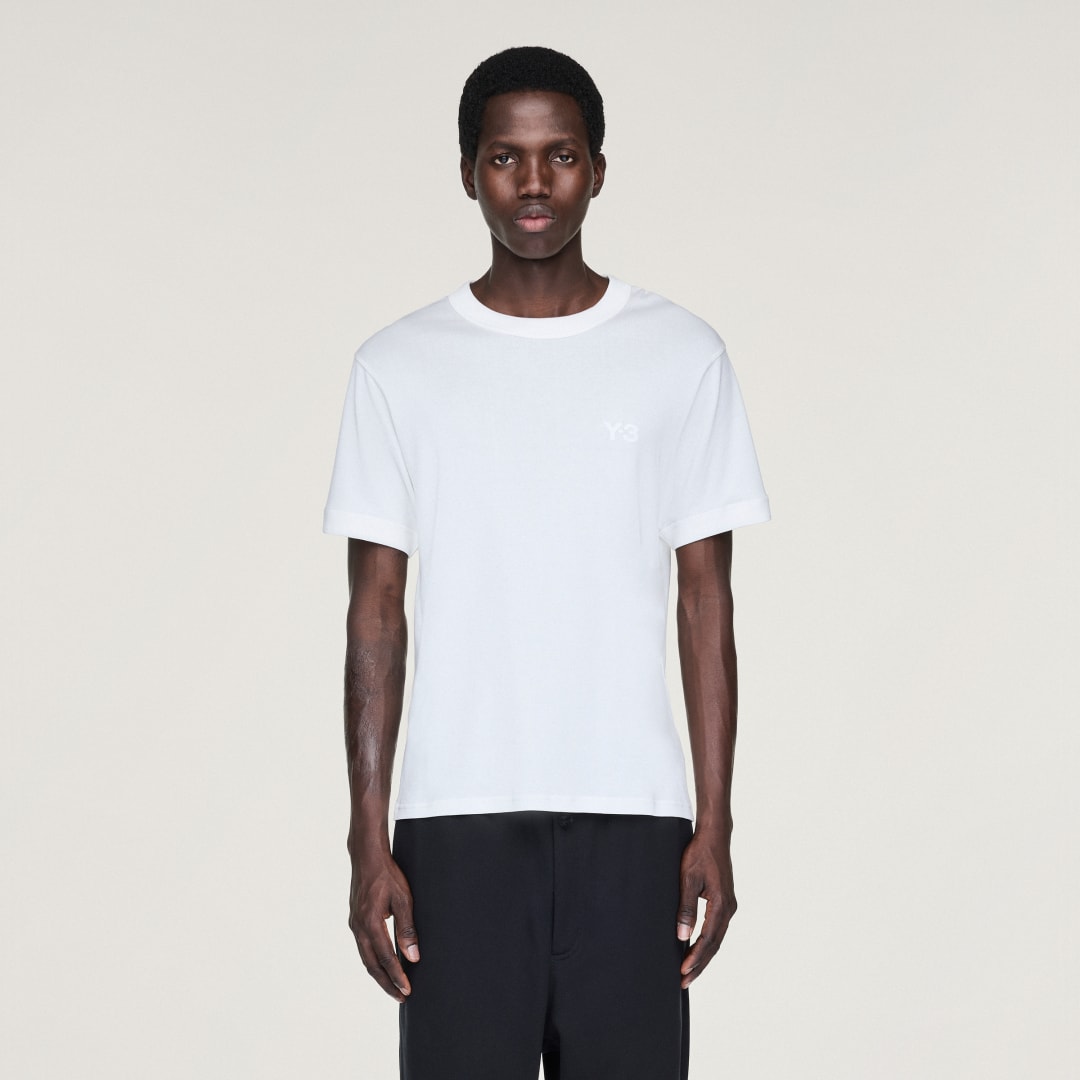Adidas Y-3 Slim-fit Short Sleeve T-shirt