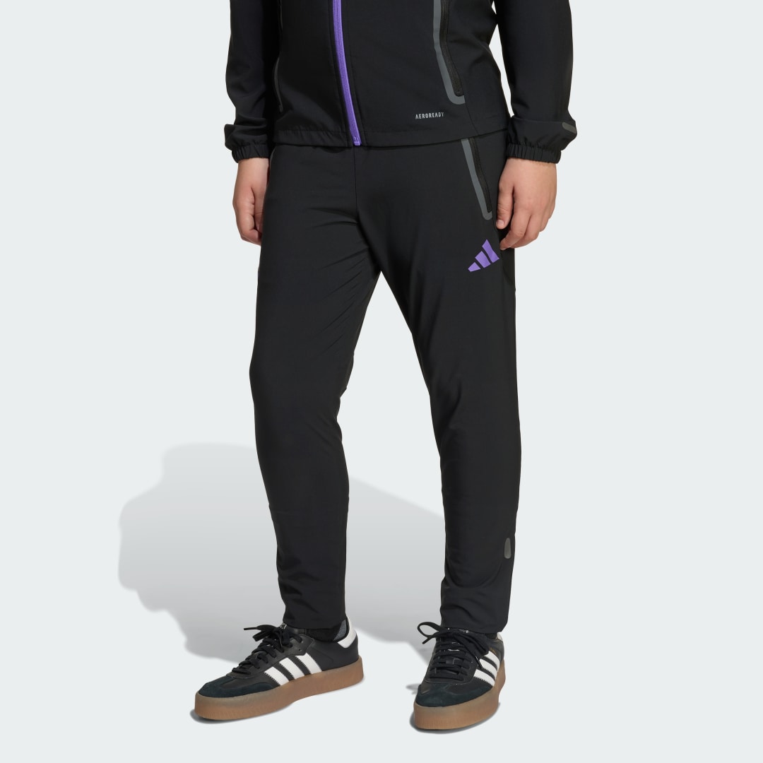 Pantalon de voyage Manchester United Tiro 25 Competition Vis Tech Enfants - vue 2