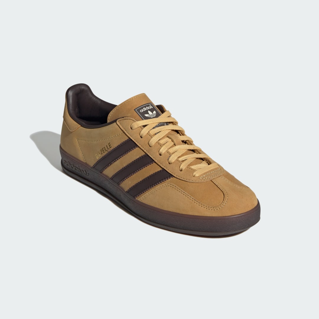 Adidas Gazelle sneaker Oat / Dark Brown / Dark Brown