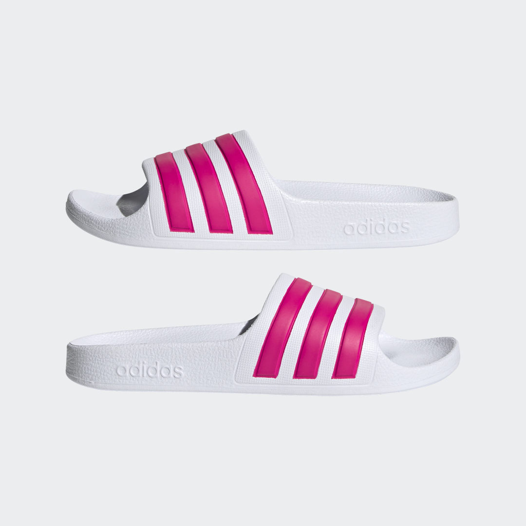 

adidas Chanclas adilette Aqua Niño, Blanco