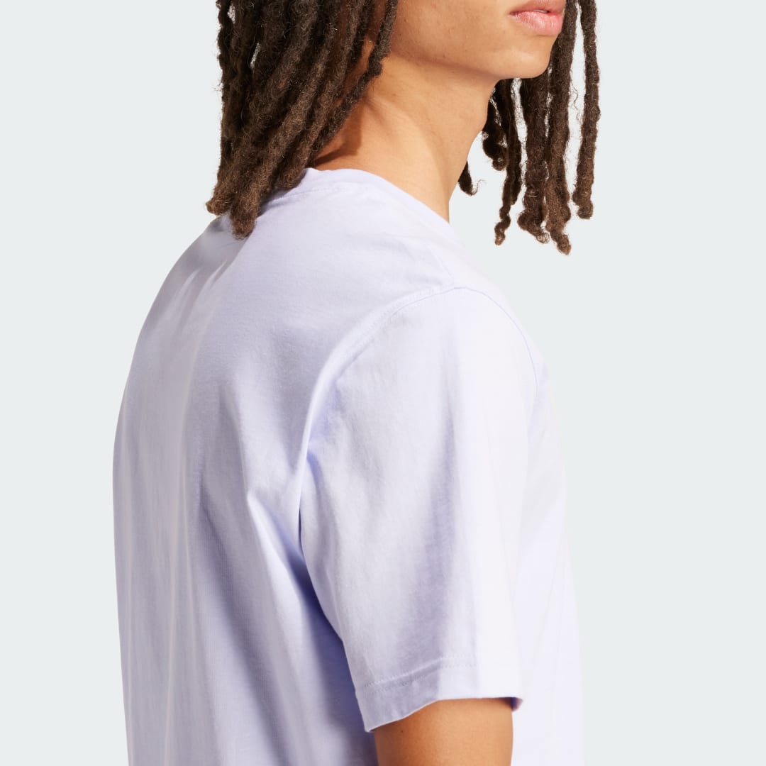 

adidas Camiseta Essentials Trifolio Hombre, Violeta