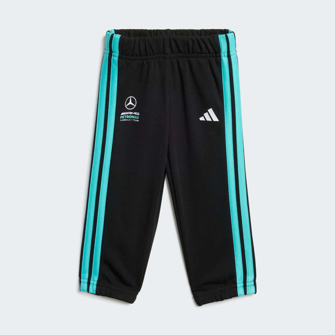 ENSEMBLE SPORTSWEAR HAUT MANCHES LONGUES MERCEDES AMG PETRONAS FORMULA 1 TEAM DNA BÉBÉS - vue 4