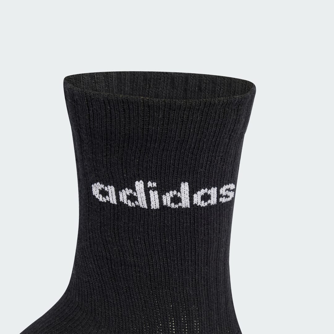 Thumbnail - Linear gepolsterte Crew Socken im 6er-Pack