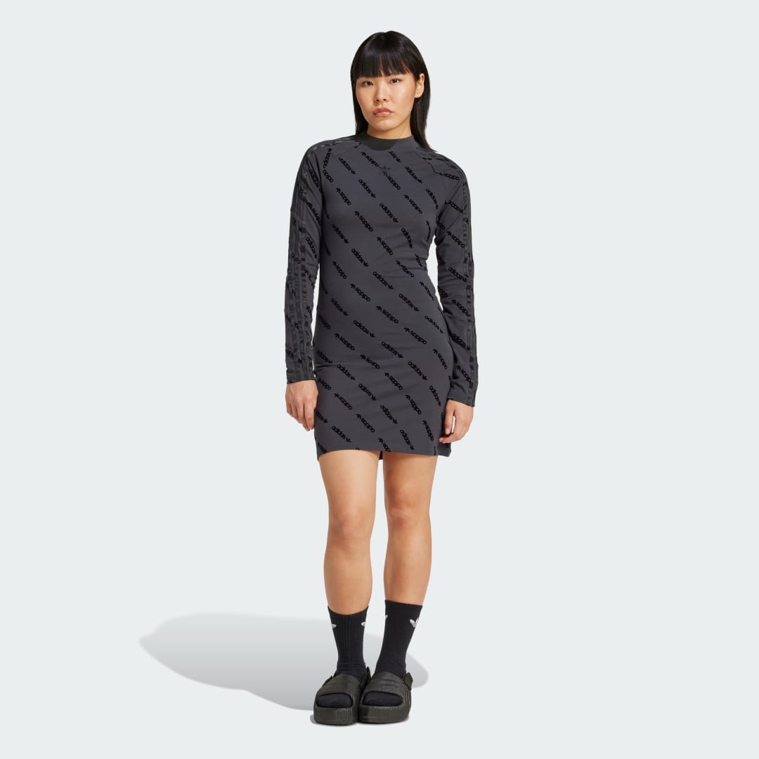 Image of Monogram Bodycon Dress cod002