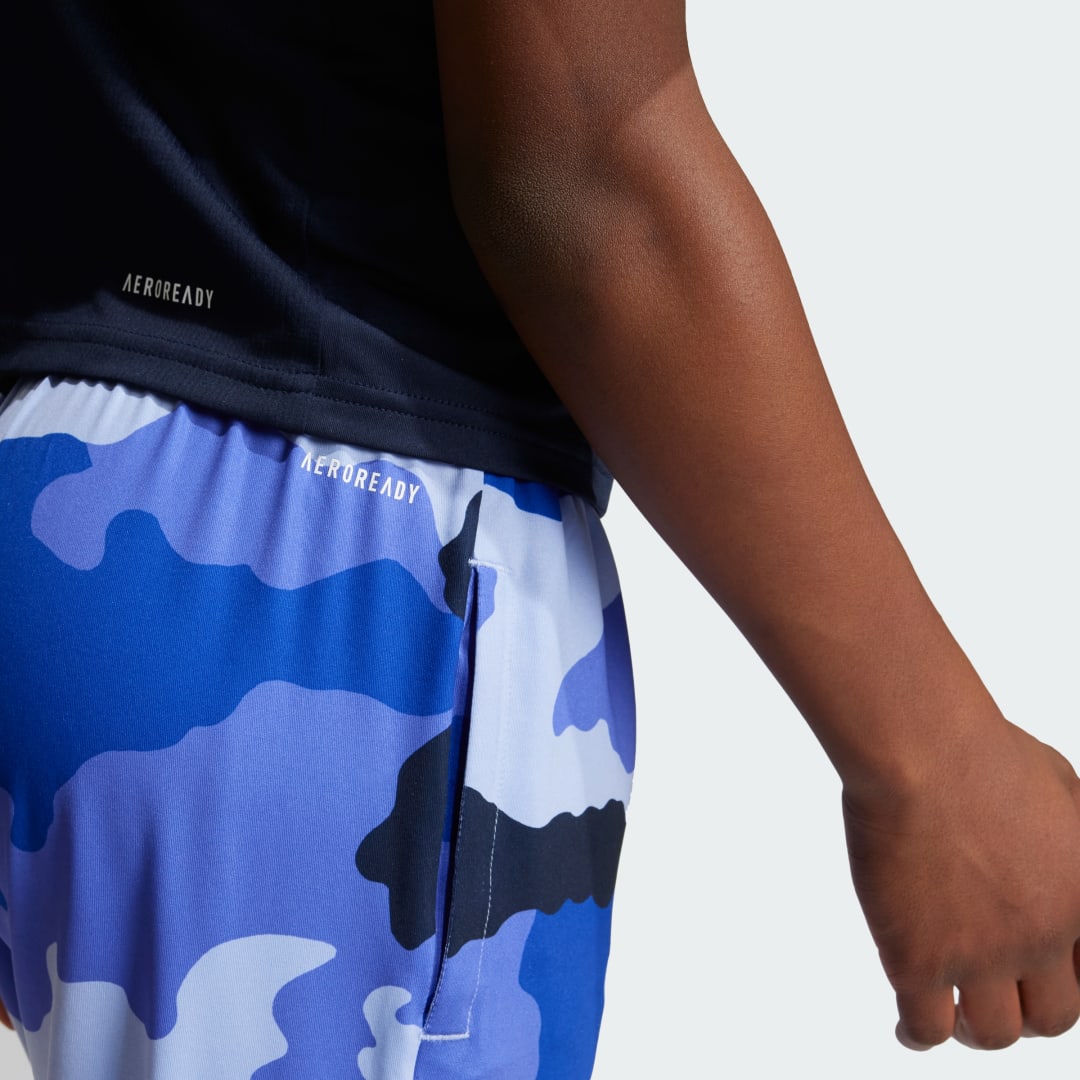 Adidas Train Essentials Seasonal Print Short Kids