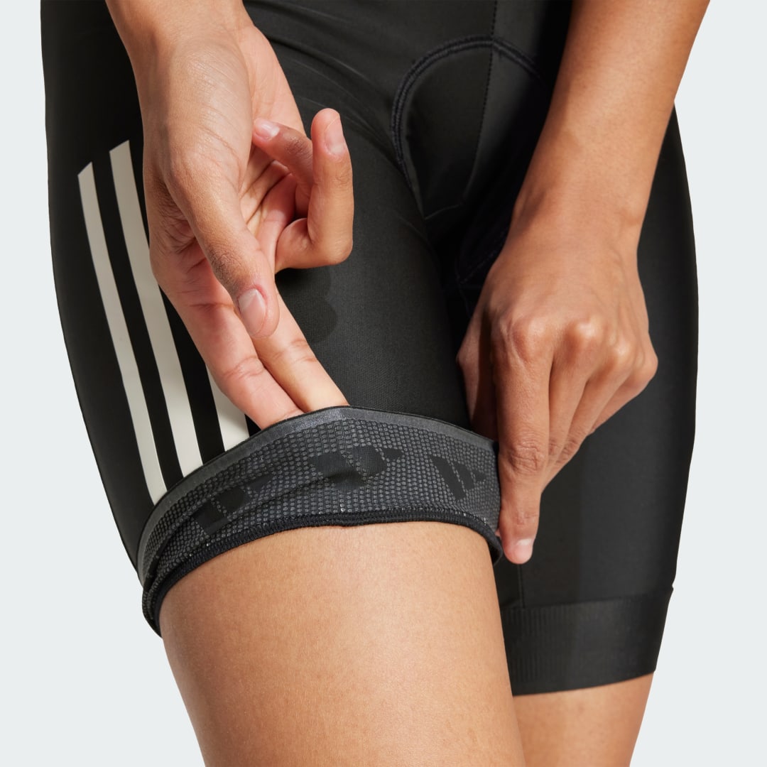 Adidas Essentials 3-Stripes Wielrenshort met Bretels en Zeem