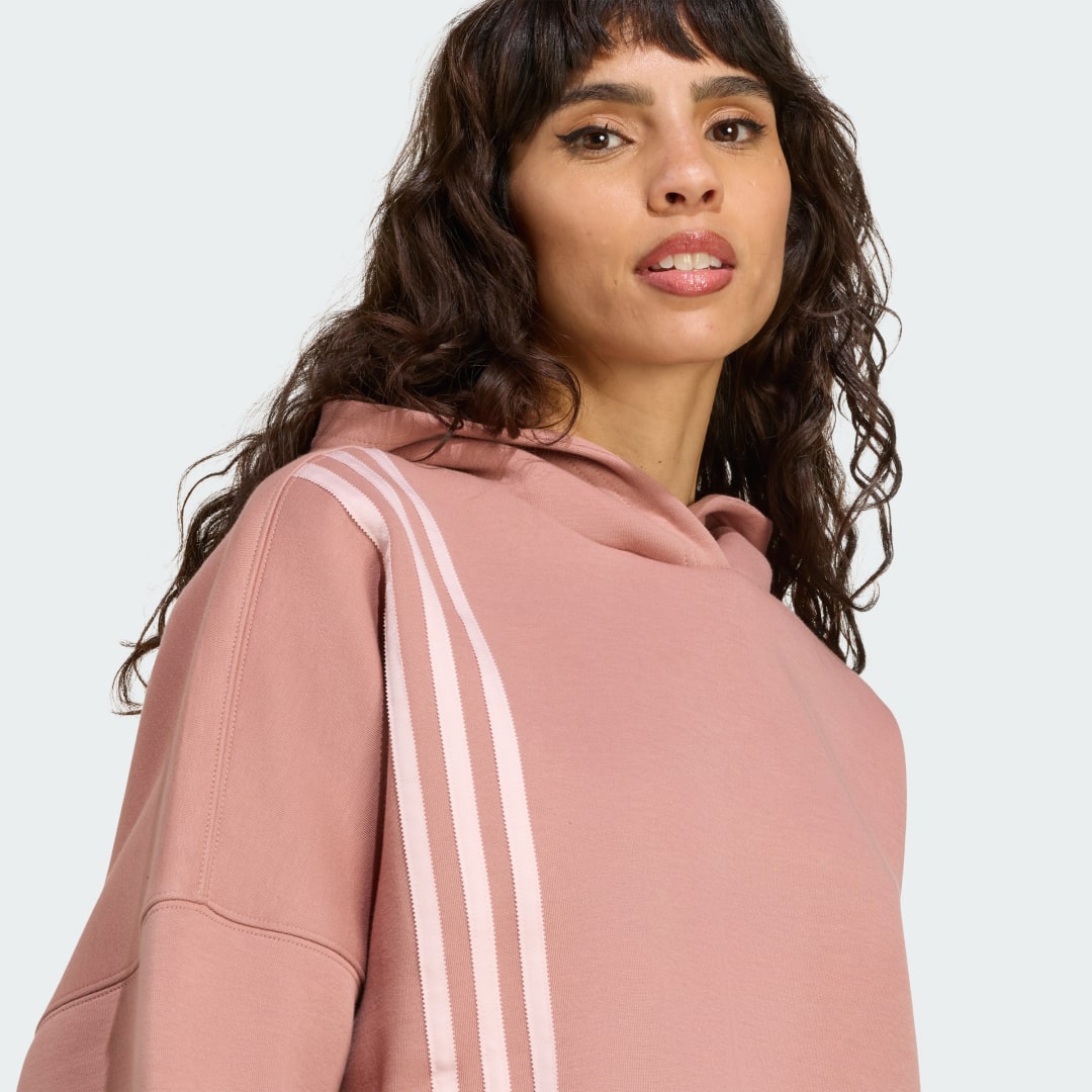 Adidas Off Placed 3-Stripes Hoodie