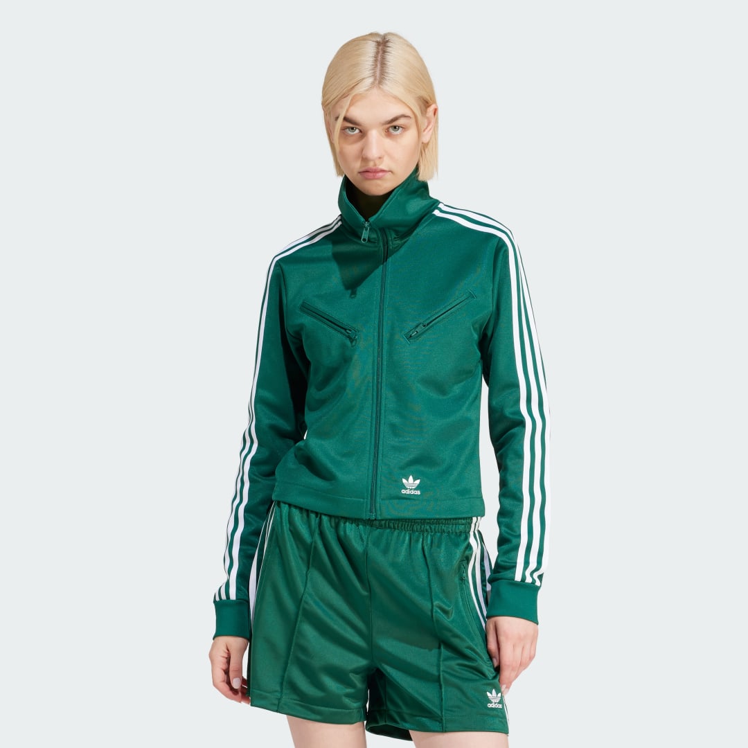 Adidas Originals Zip-throughs Green Dames
