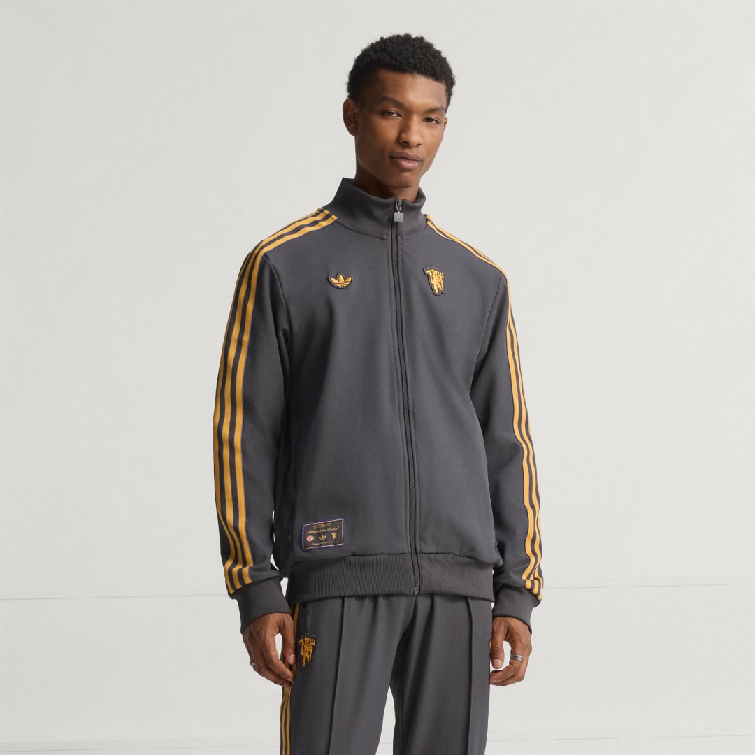 adidas MUFC ICON TT Utility Black 3XL Mens