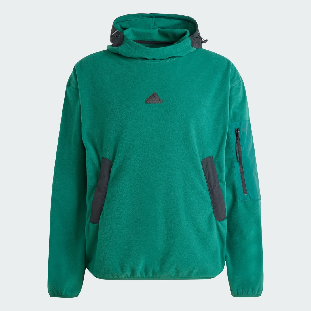 Adidas City Escape Polar Fleece Hoodie