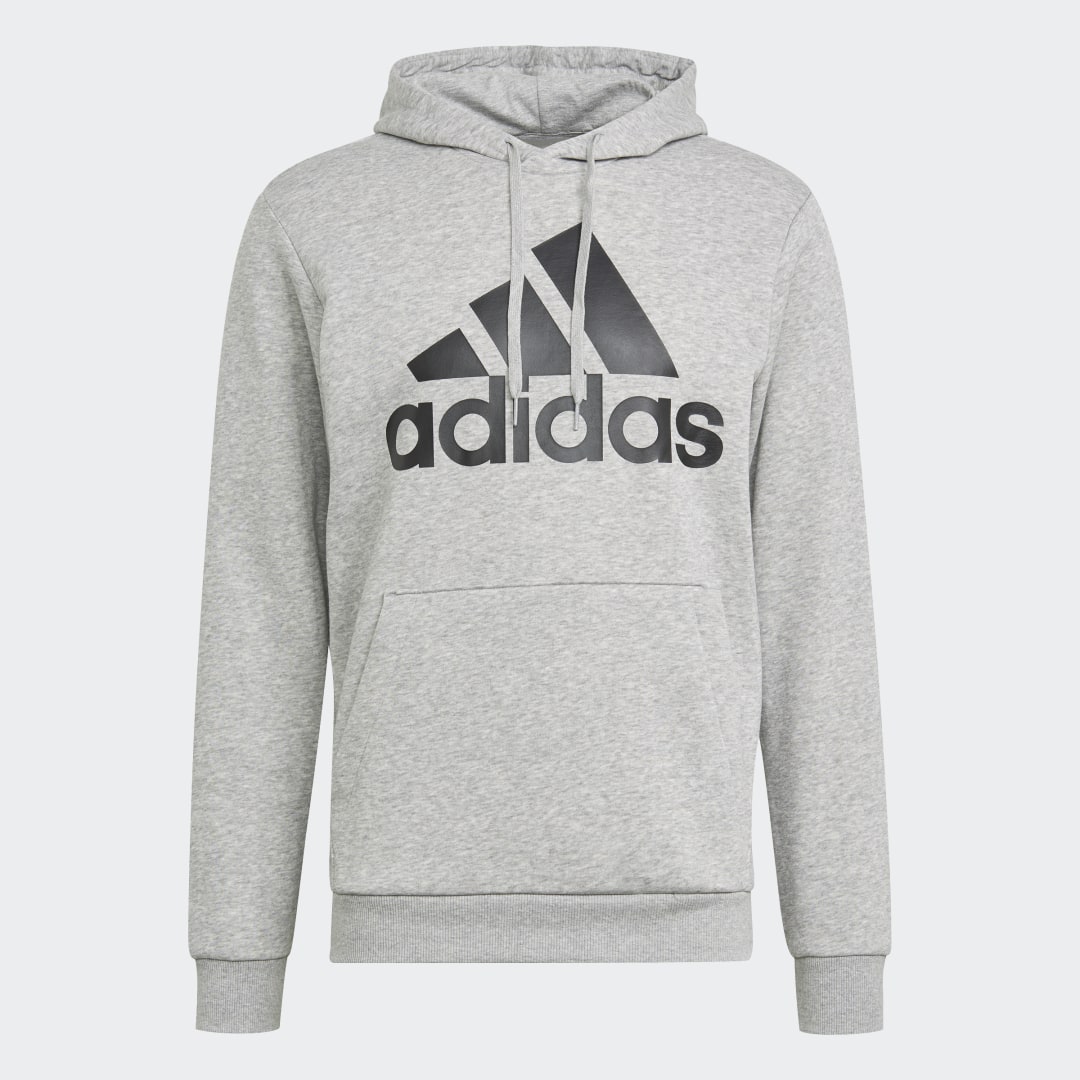 фото Флисовая худи essentials big logo adidas sportswear