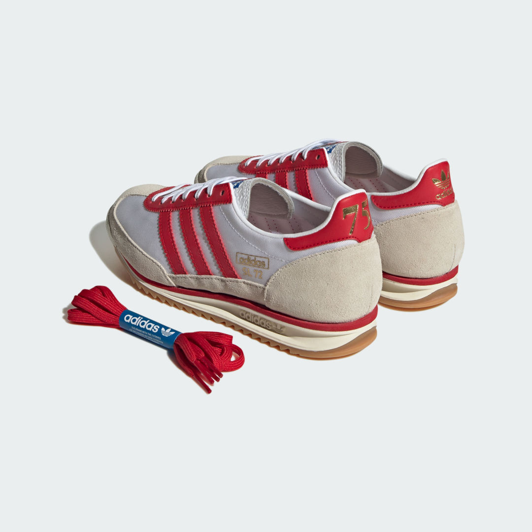 Adidas SL 72 sneaker Cloud White / Better Scarlet / Alumina
