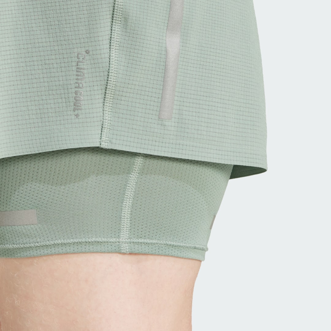 Adidas Ultimate Running Reflective 2-in-1 Short