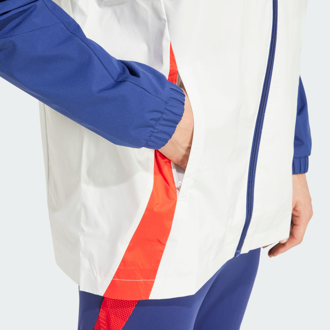 Adidas Olympique Lyonnais Tiro 24 All-Weather Jack