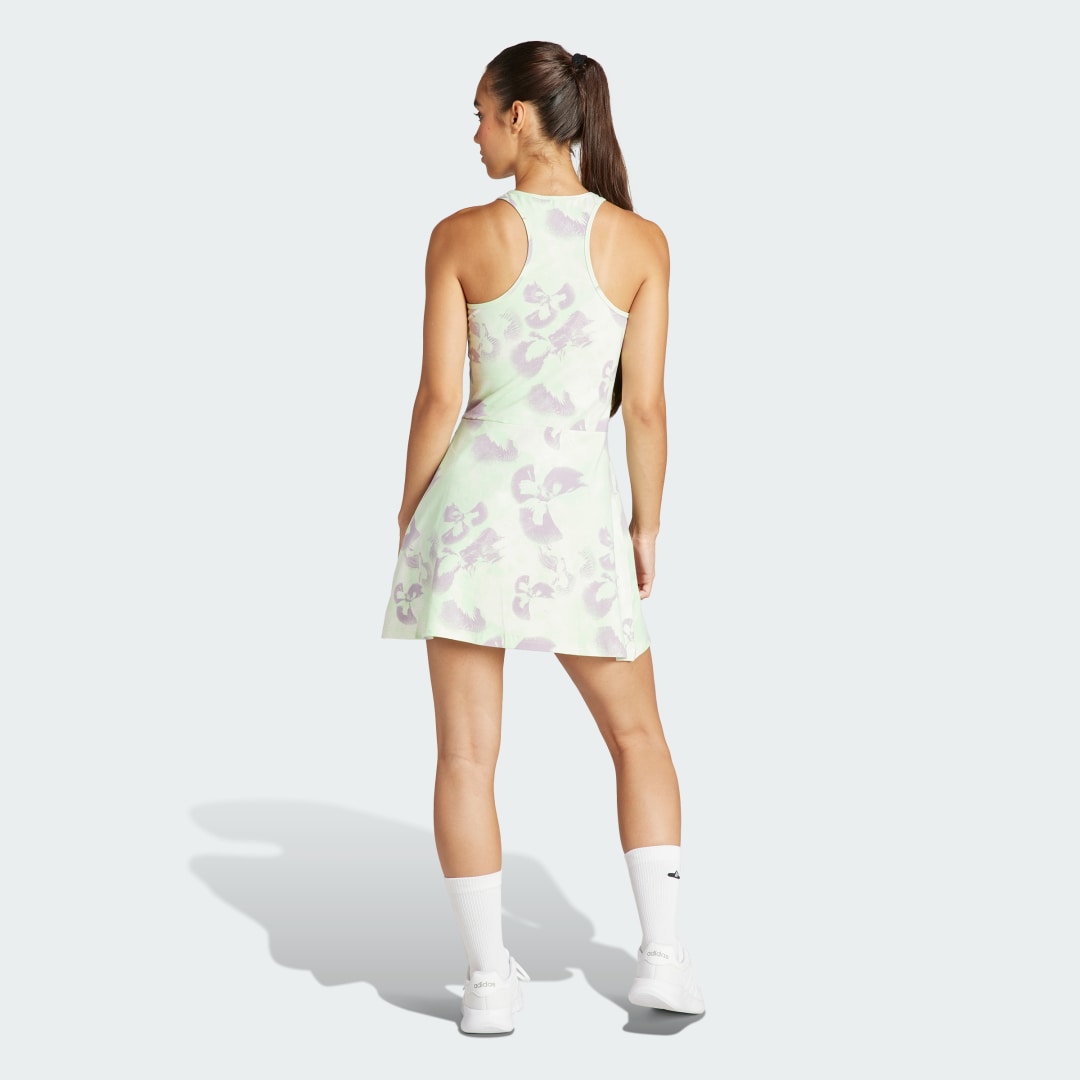 

adidas W AOP DRESS Mujer, Verde