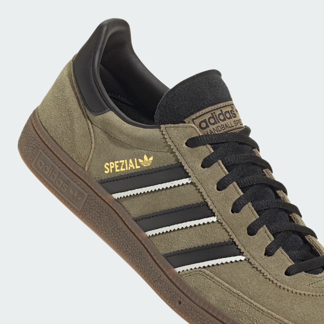 

adidas Tenis Handball Spezial Unisex, Focus olive/negro/crystal blanco