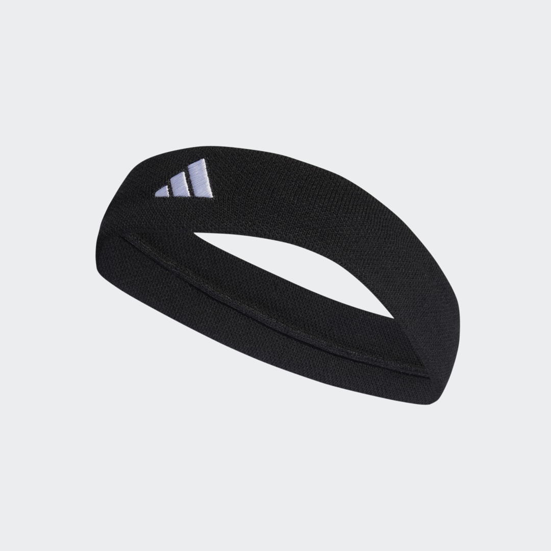 

adidas Tennis Headband Unisex, Negro/blanco