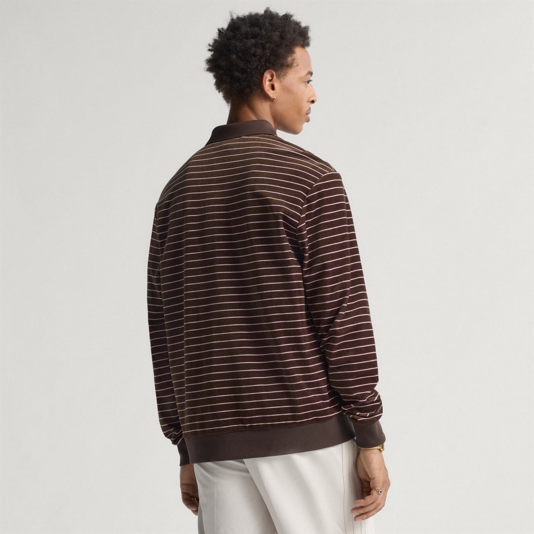 Adidas Originals Velour Longsleeve Polo