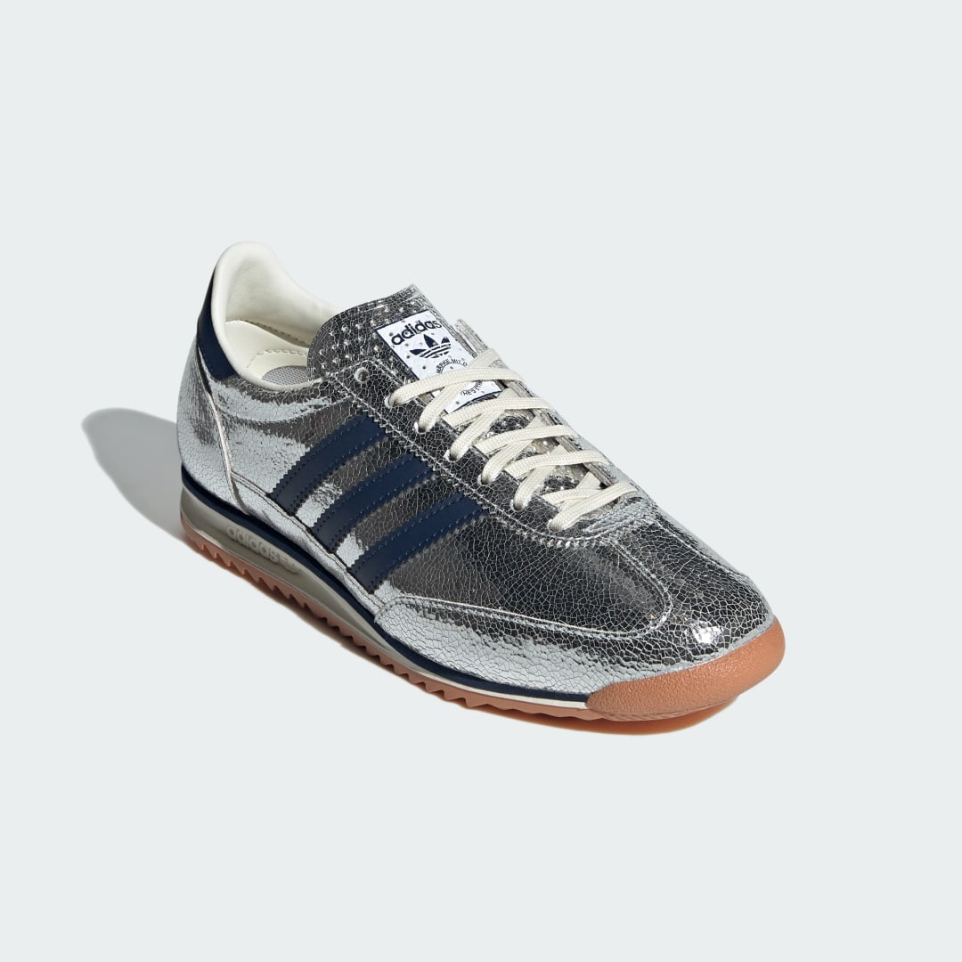 Adidas SL 72 sneaker Silver Metallic / Collegiate Navy / Off White