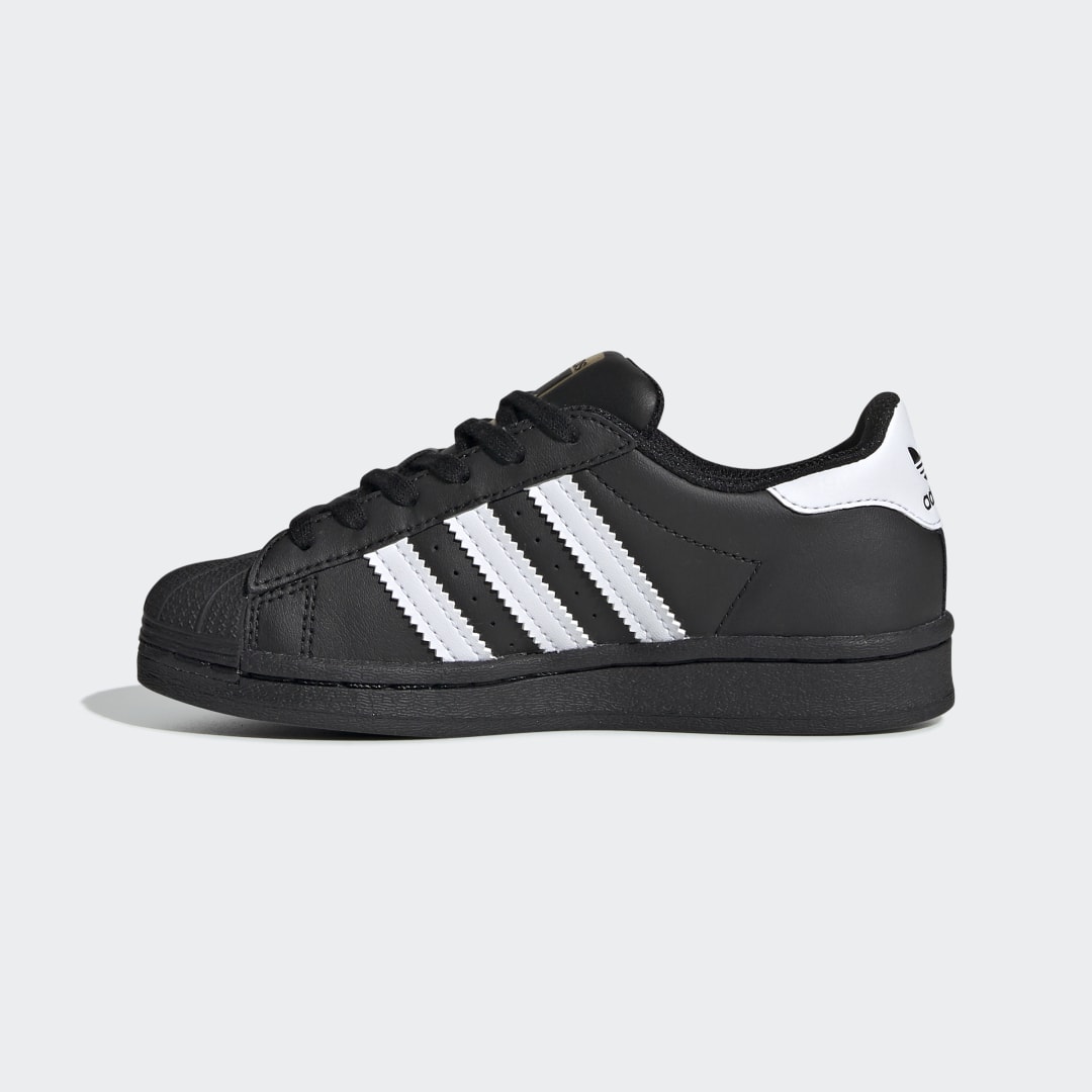 

adidas Tenis Superstar (Unisex) Niño, Negro/blanco/negro