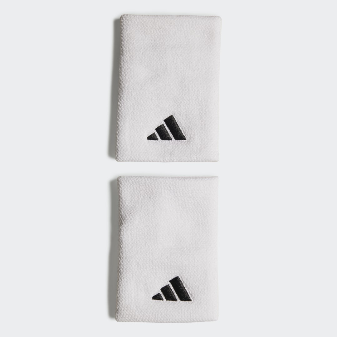 Image of adidas Tennis Wristband Large White M/L - Tennis Arm Sleeves & Armbands
