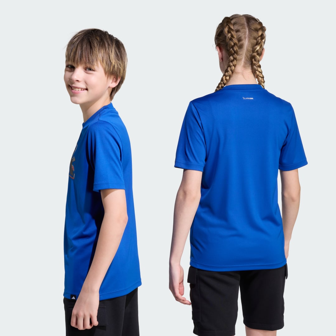 Thumbnail - CLIMACOOL T-Shirt mit Camouflage-Grafik für Kinder