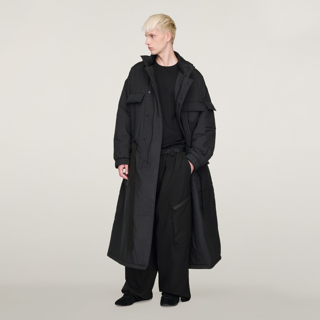 Adidas Y-3 Padded Parka met Capuchon