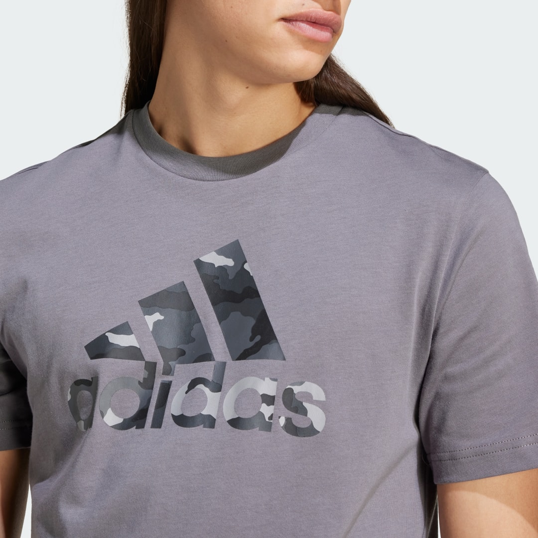 Adidas Camo Badge of Sport Graphic T-shirt