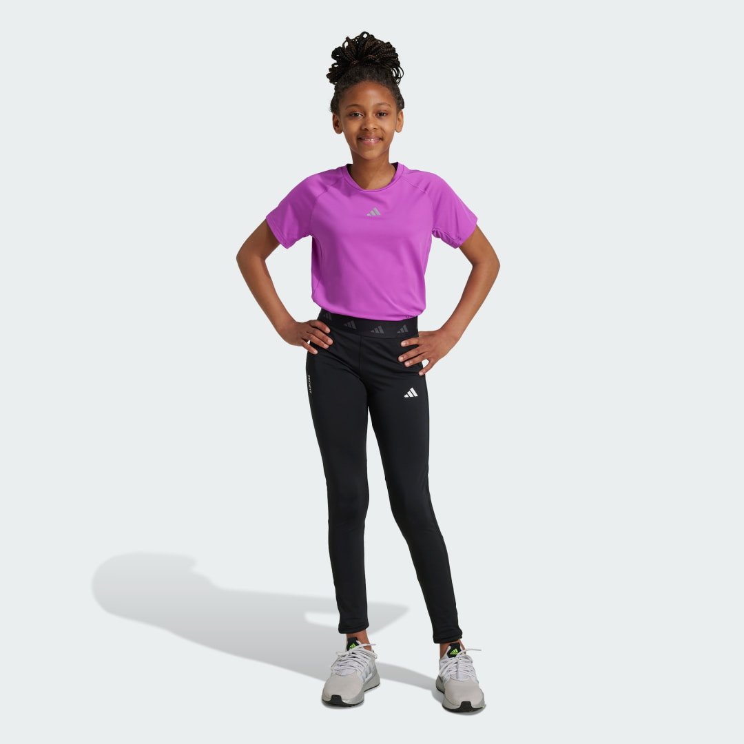 Jogging enfant adidas J TF TIGHTS - vue 3